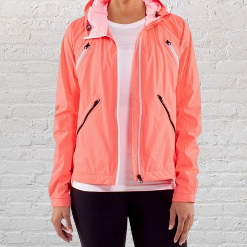 LuluLemon Women's Bright Coral Utility Jacket